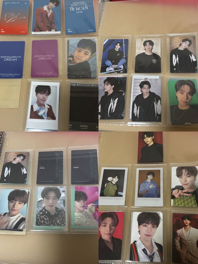 seventeen dino＋他メンバー　トレカ・グッズまとめ売り