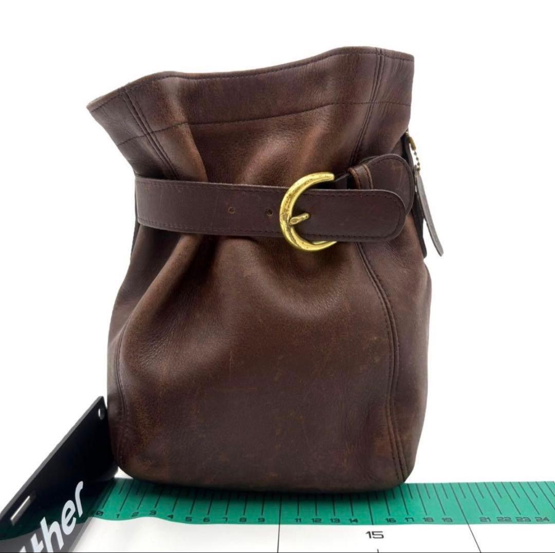 バッグ 00s old coach 4156 shoulderbag leather