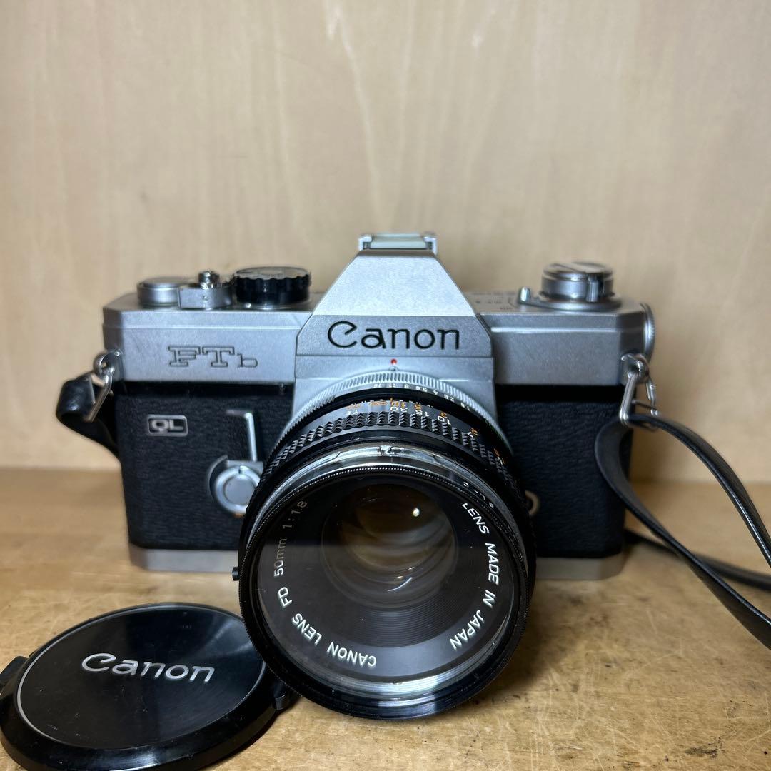 Canon FTb QL+FD 50 f1.8 完動極美品　ケース付き