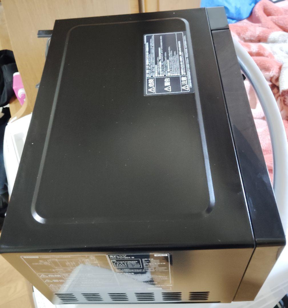 アイリスオーヤマ MO-FM1804-B 電子レンジ 2021年製　美品