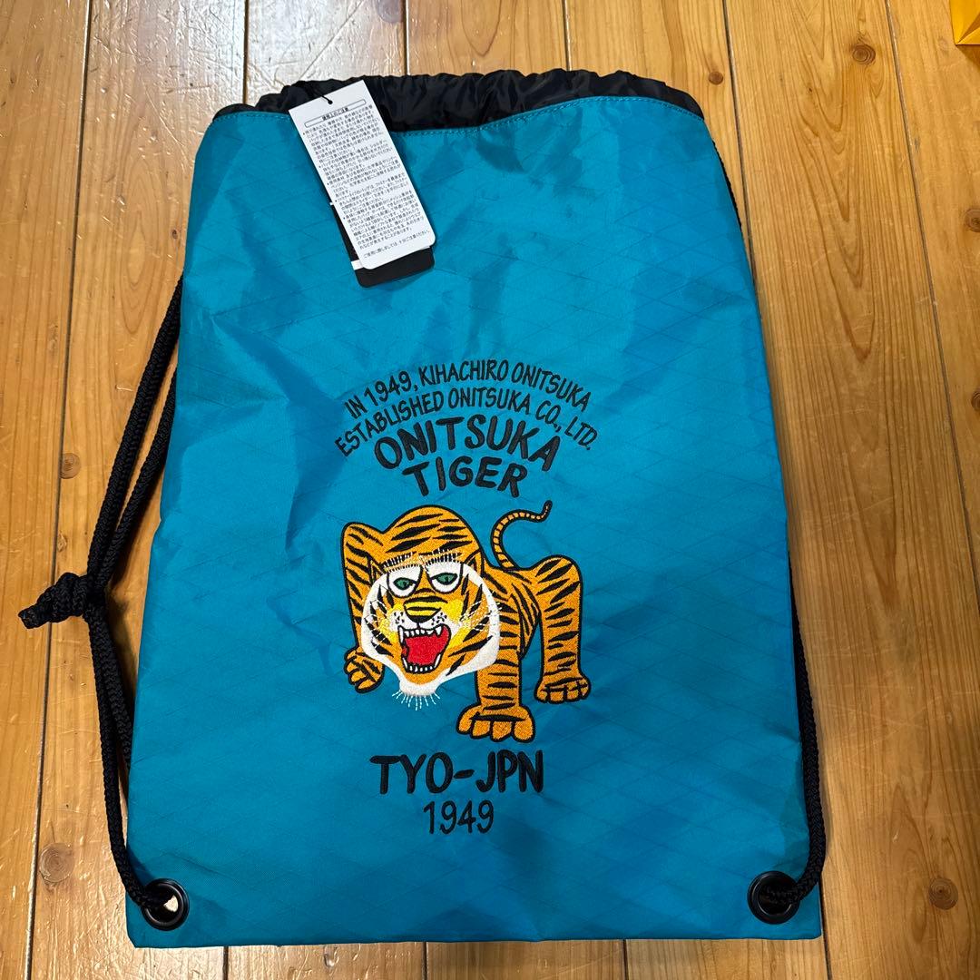 オニツカタイガー　Onitsuka tiger ナップサック　新品