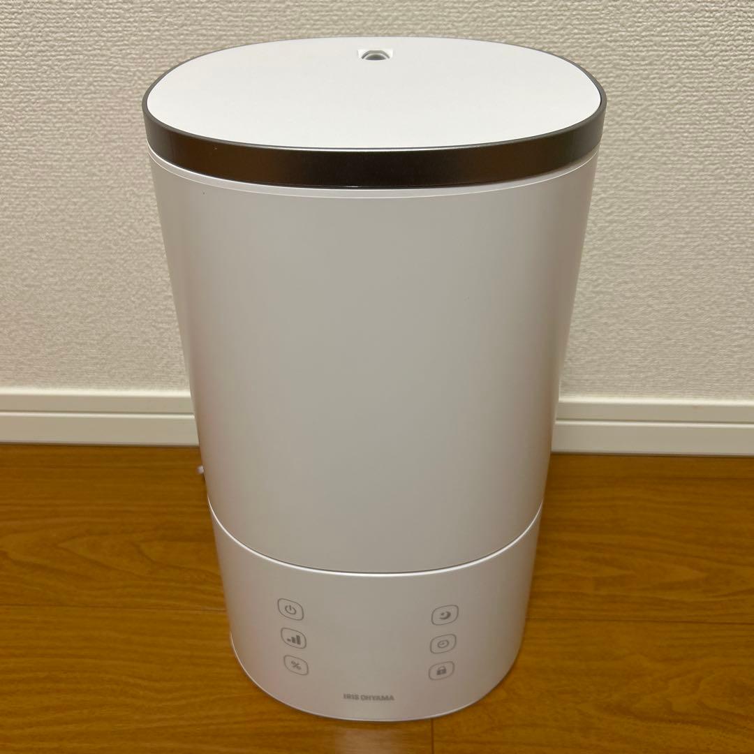 アイリスオーヤマ 加湿器 ハイブリッド式 AHM-HU55A-W ホワイト