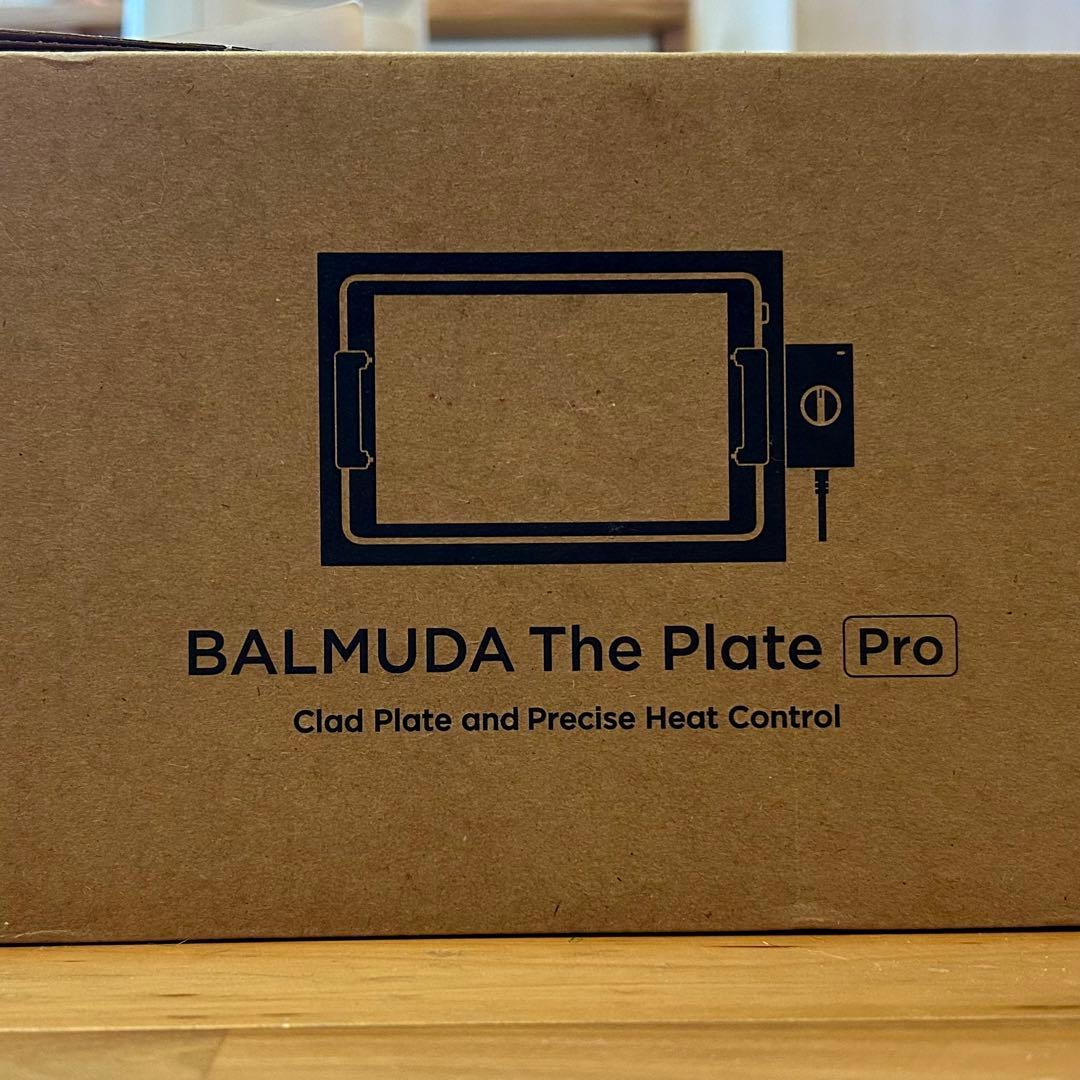 【新品未使用】BALMUDA The Plate Pro K10A-BK