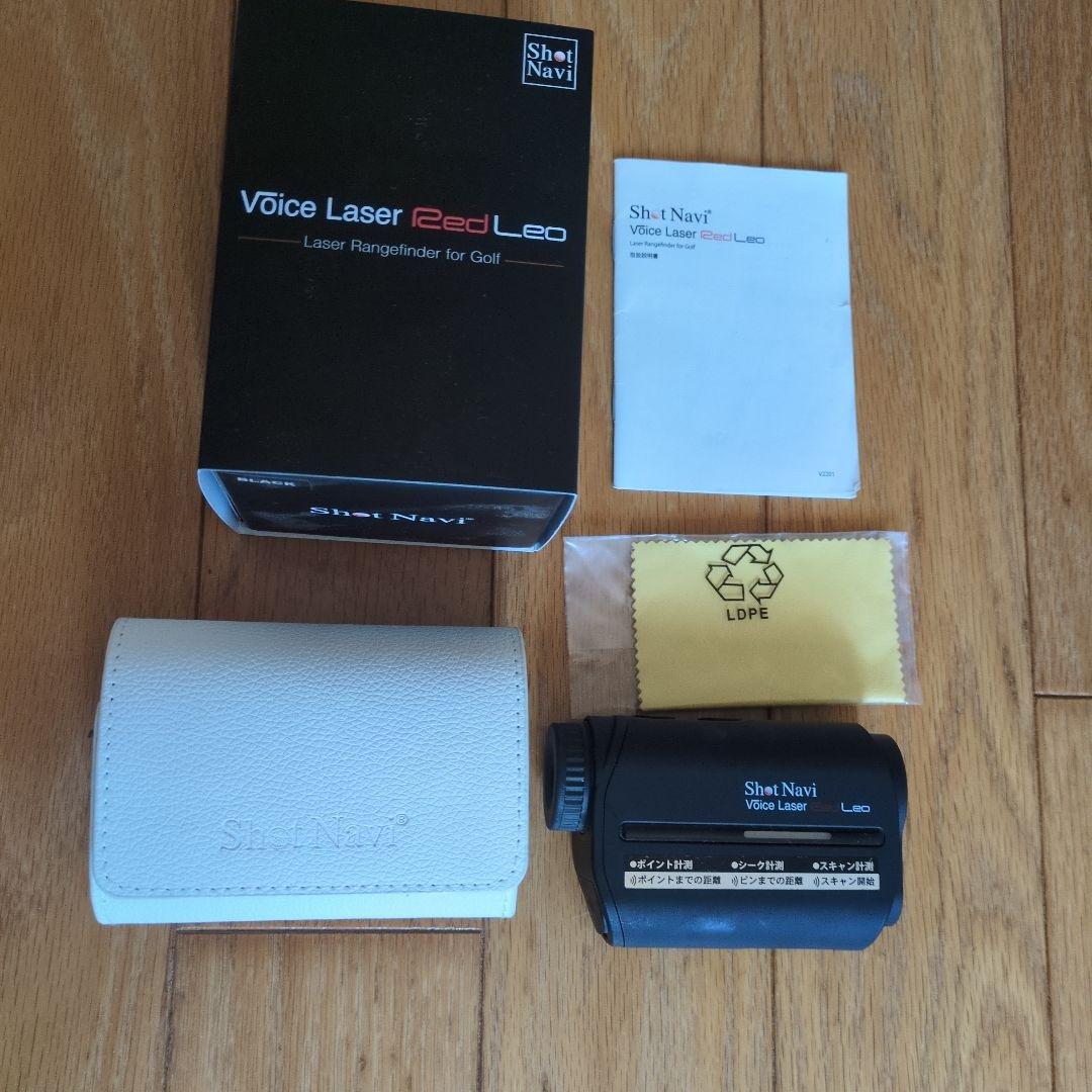 ラウンド用品・アクセサリー ShotNavi Voice Laser RedLeo
