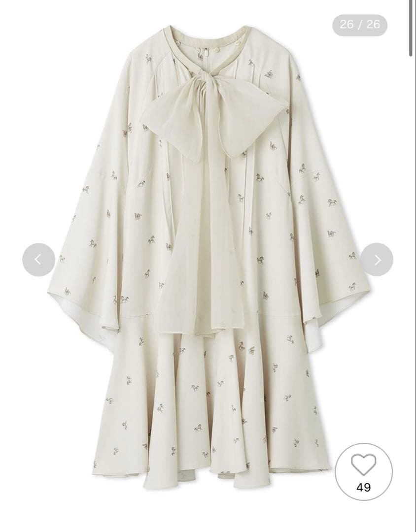 ♡セルフォード♡リボンワンピース♡