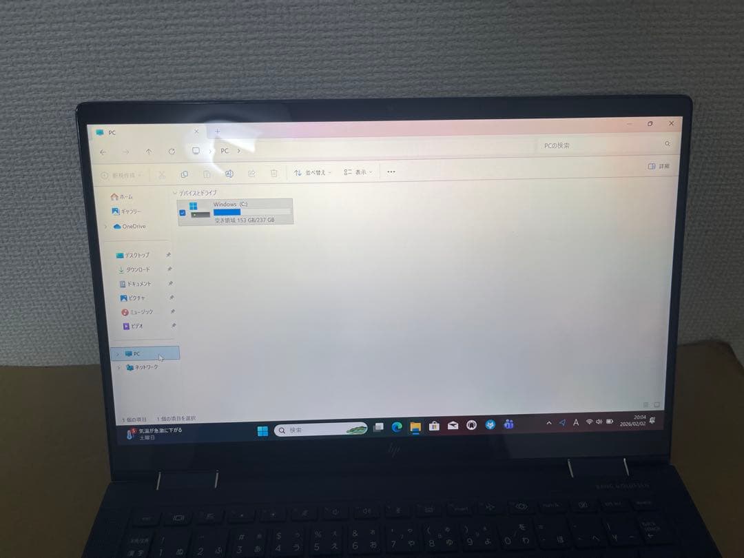 Windowsノート本体 HPElite Dragonfly G2 2in1/i5-1135G7 16GB