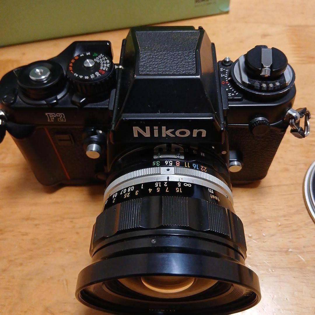 Nikon F3 一眼レフカメラ NIKKOR-UD 20mmレンズ付き