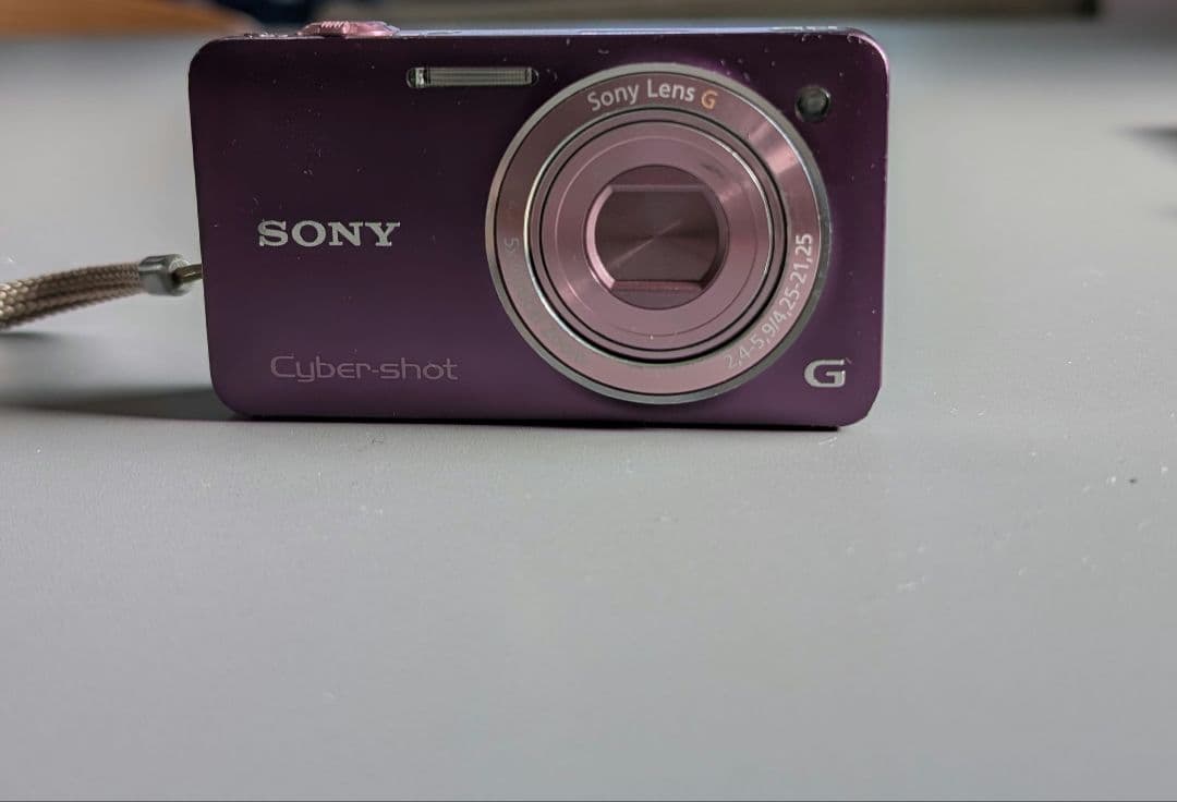 SONY Cyber-shot パープル 本体と充電器付き