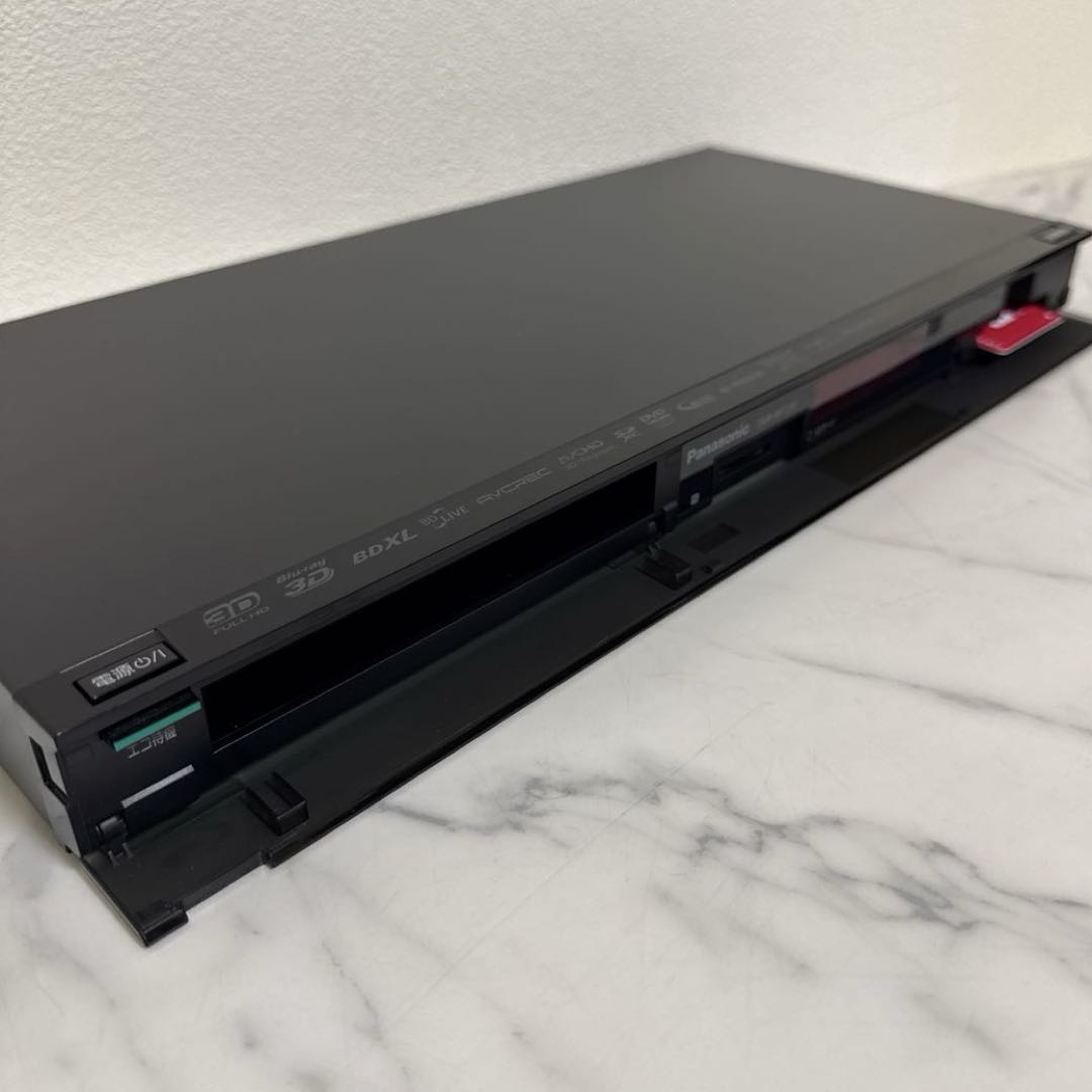送料込 Panasonic DIGA 500GB ブルーレイレコーダー スリム
