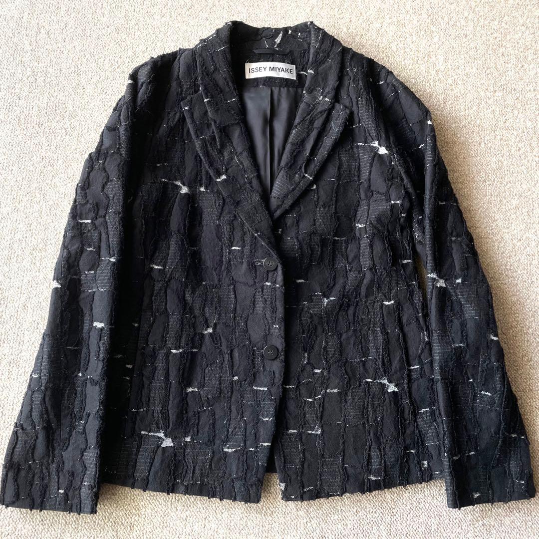 ISSEY MIYAKE イッセイミヤケ ジャケット ブラック