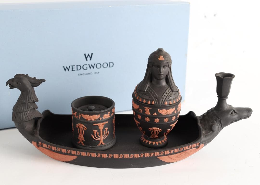 世界限定50 ウェッジウッド プレステージ エジプシャンインクウエル 貴重