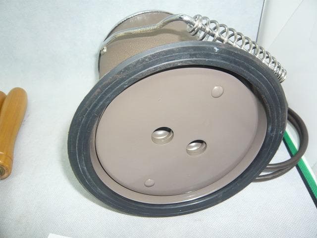 未使用予備品　タキイ和裁電化鏝 　和裁コテ　和裁こて　タキイ製　鏝２本付