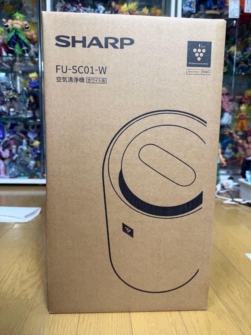 【新品】シャープ SHARP 空気清浄機 プラズマクラスター FU-SC01-W