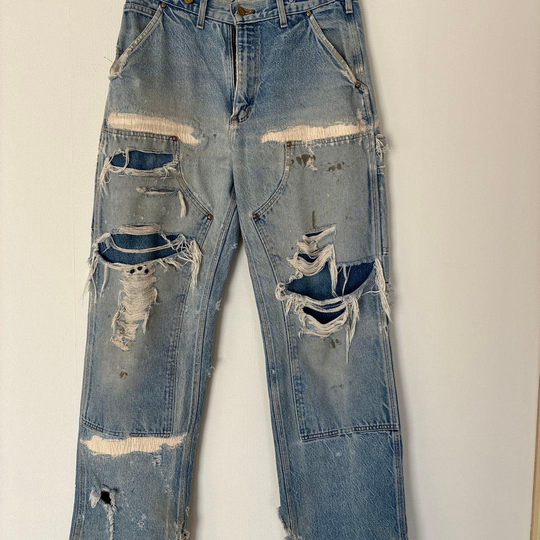 W*S様 カーハート　Carhartt ダブルニー　デニム　カーゴパンツ