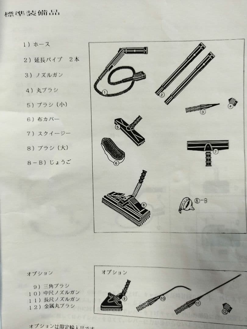 UNITEKNO スチーム洗浄機 703 取扱説明書付き