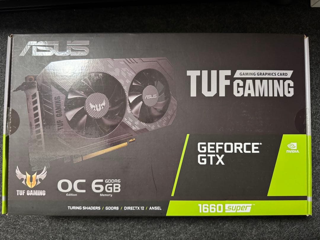 グラフィックボード・グラボ・ビデオカード ASUS TUF GAMING gtx1660super