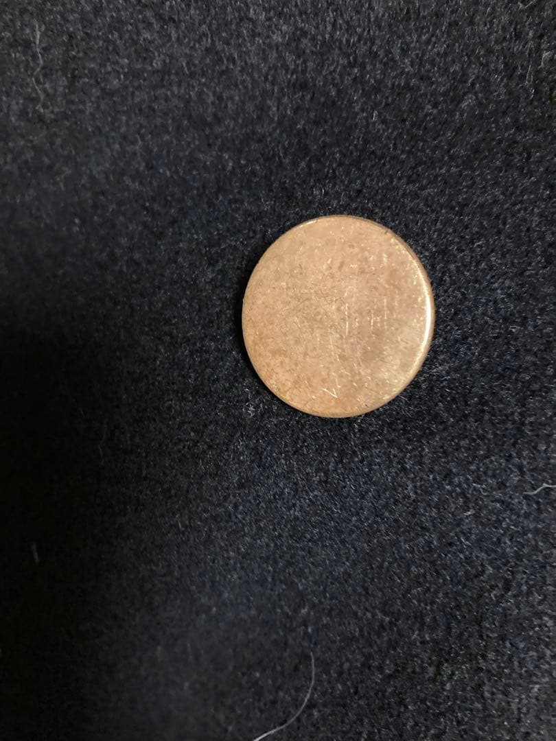 KLMです　美品drawer 黒ピーコート　金ボタン38