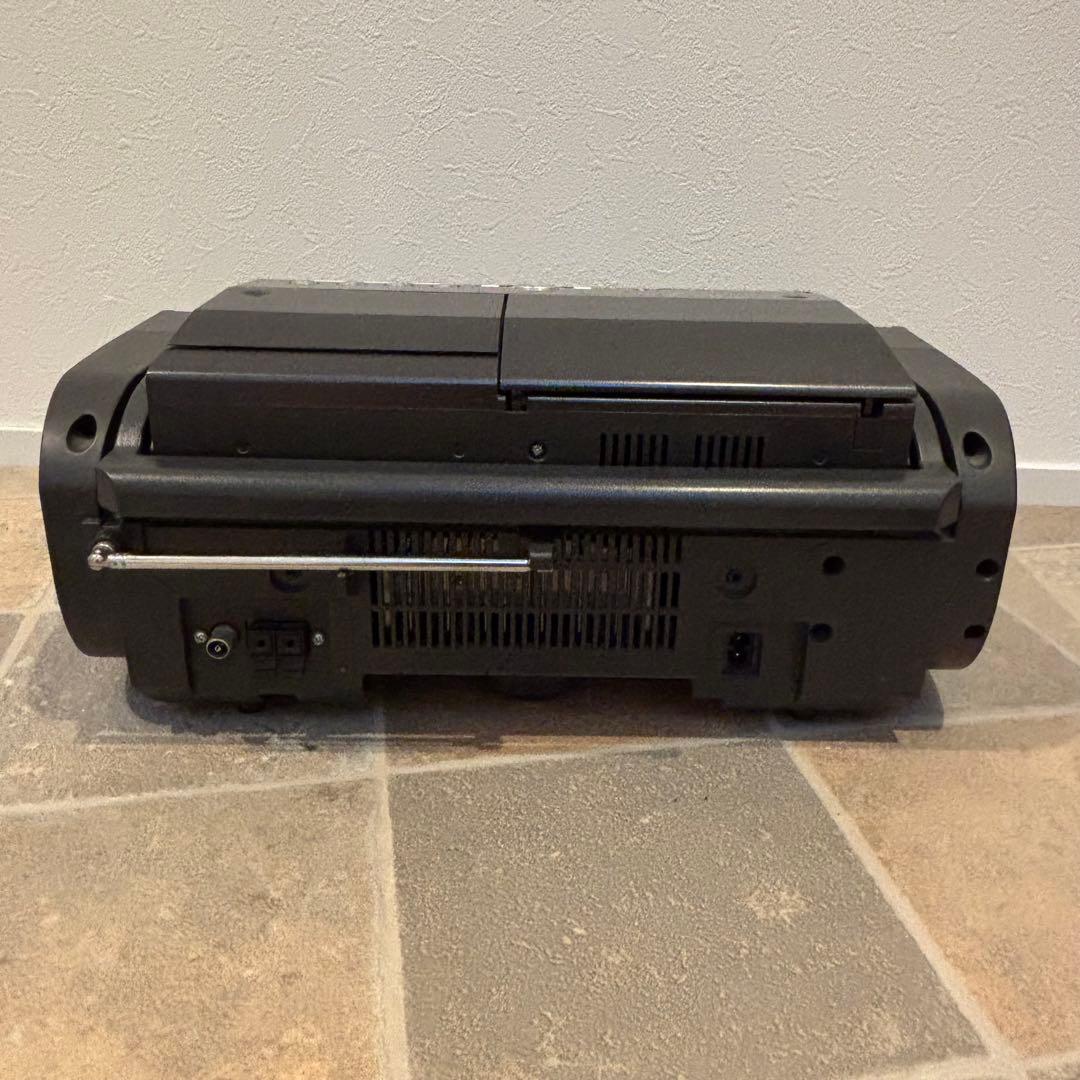 【美品】VICTOR RC-L1MD ブラック CD・MD・ラジカセ