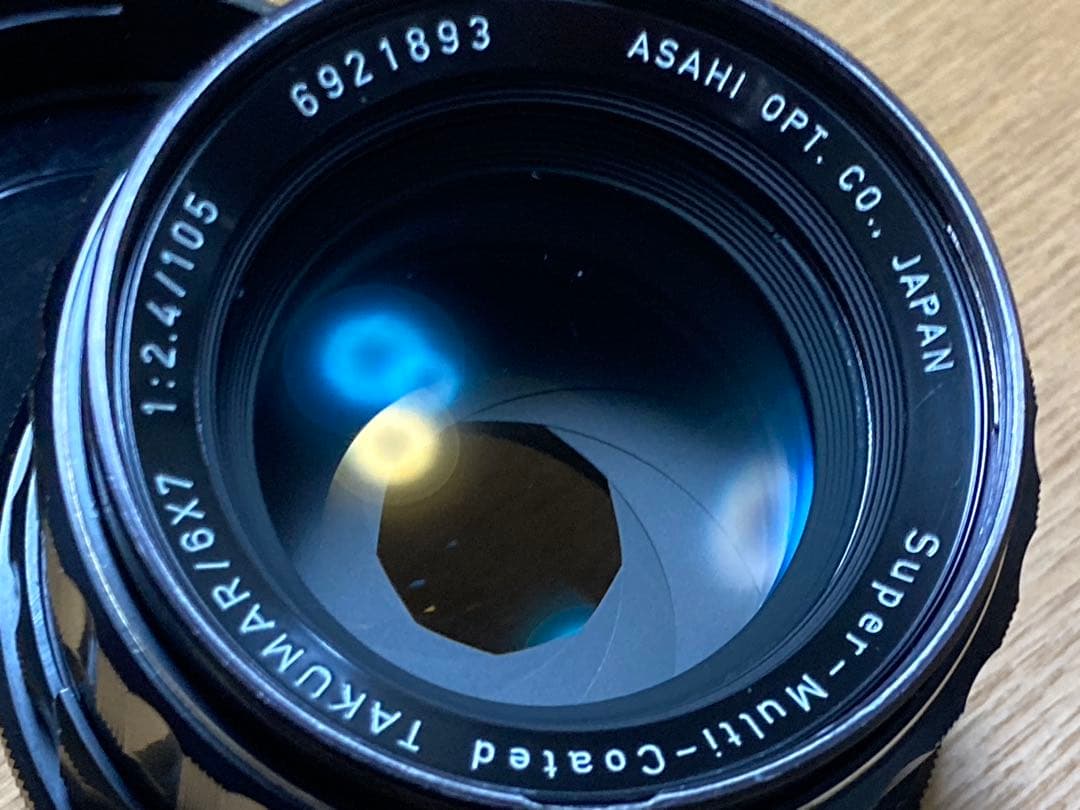 PENTAX TAKUMAR 6X7 105mm f/2.4 レンズ
