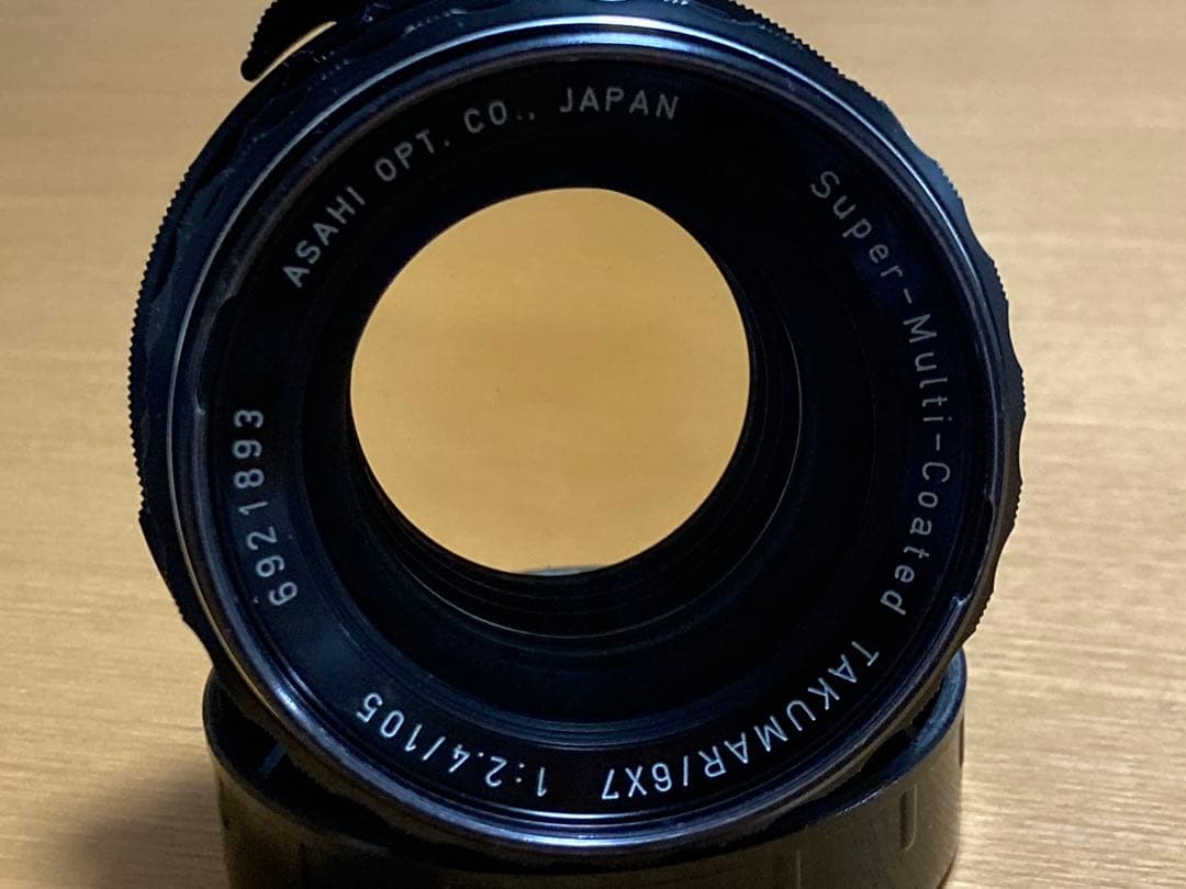 PENTAX TAKUMAR 6X7 105mm f/2.4 レンズ
