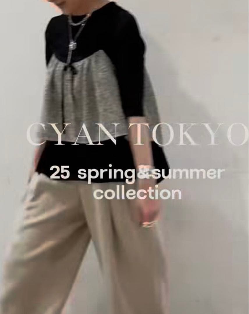 新品　シアントウキョウさんのキャミソール　ブラック