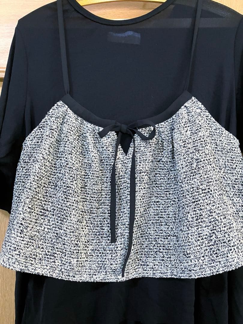 新品　シアントウキョウさんのキャミソール　ブラック