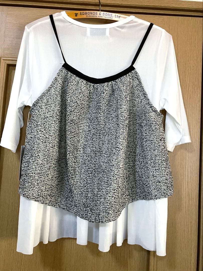 新品　シアントウキョウさんのキャミソール　ブラック