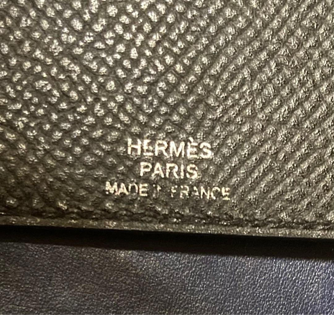HERMESデュー パデューカードケースメンズハイブランドブラック