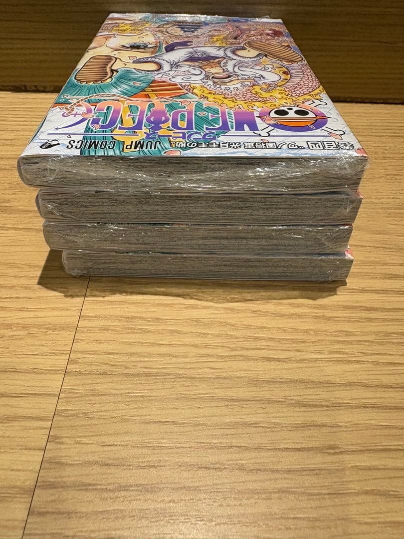 4冊 初版 ワンピース 単行本 104巻 シュリンク付 未読