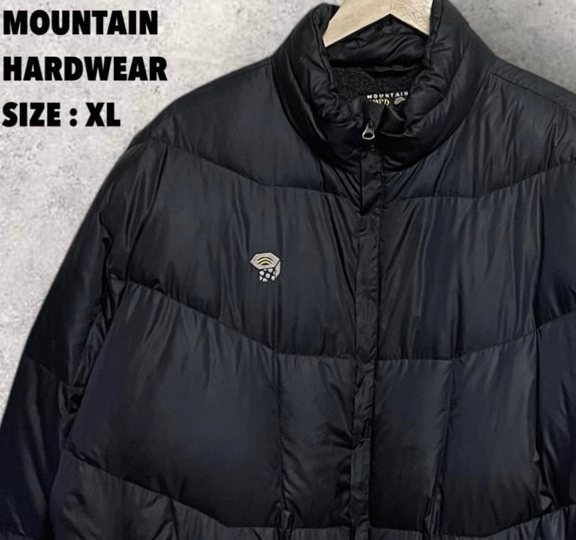 .マウンテンハードウェア ダウンジャケット ストリート ヌプシ型 ブラック
