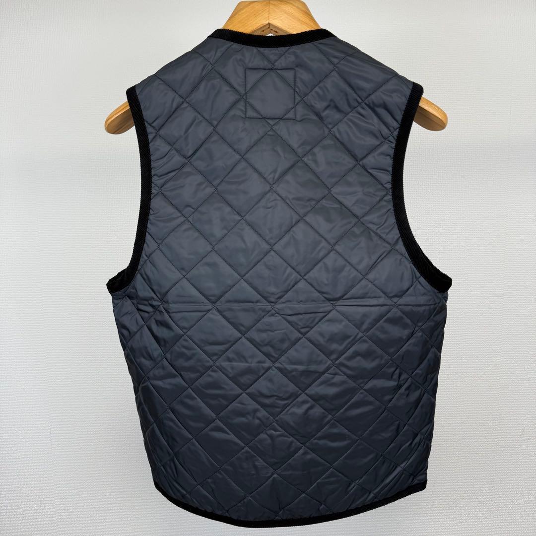 LAVENHAM ラベンハム キルティングベスト 美品　サイズM グレー
