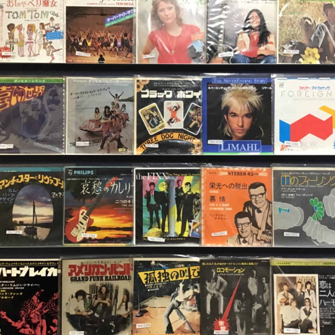 a1242 洋楽ロック・ポップス EP100枚セット　同梱7点