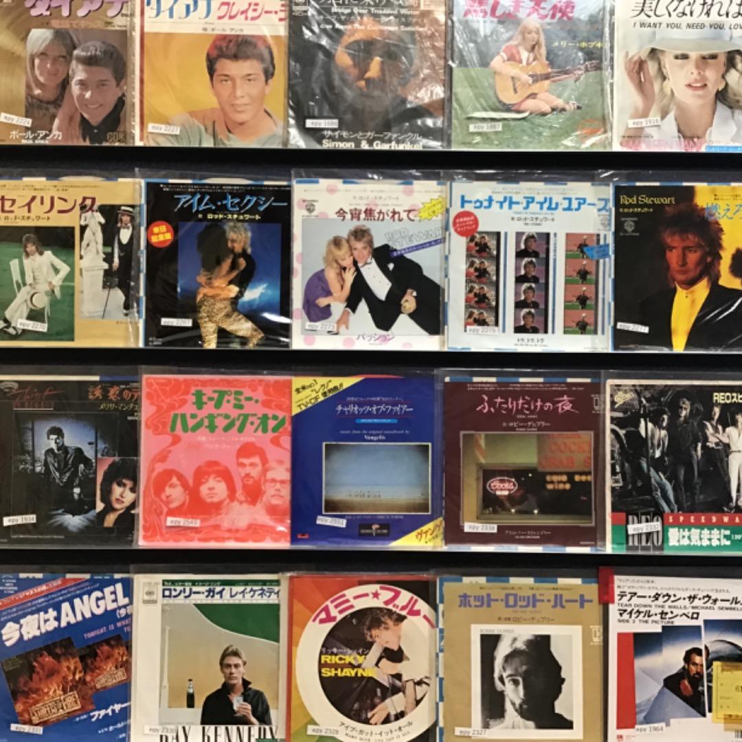 a1242 洋楽ロック・ポップス EP100枚セット　同梱7点