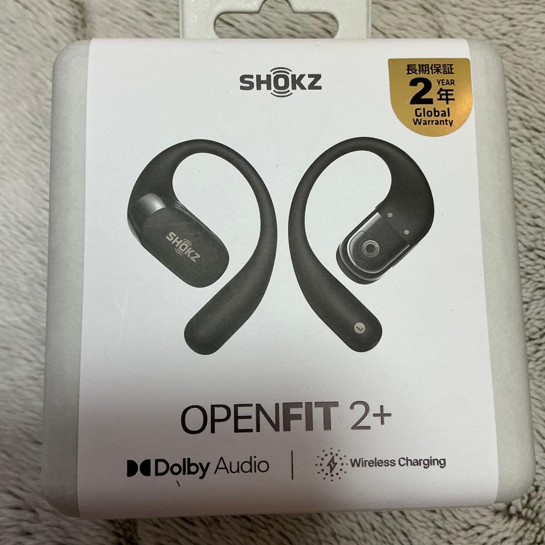 SHOKZ OPENFIT2+ 骨伝導イヤホン　新品未使用　保証書付き