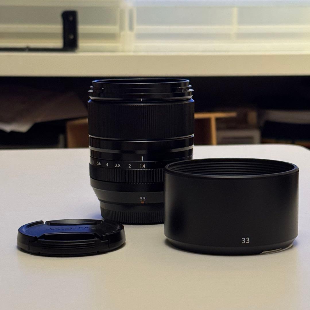 【美品】フジノンレンズ XF33mmF1.4 R LM WR