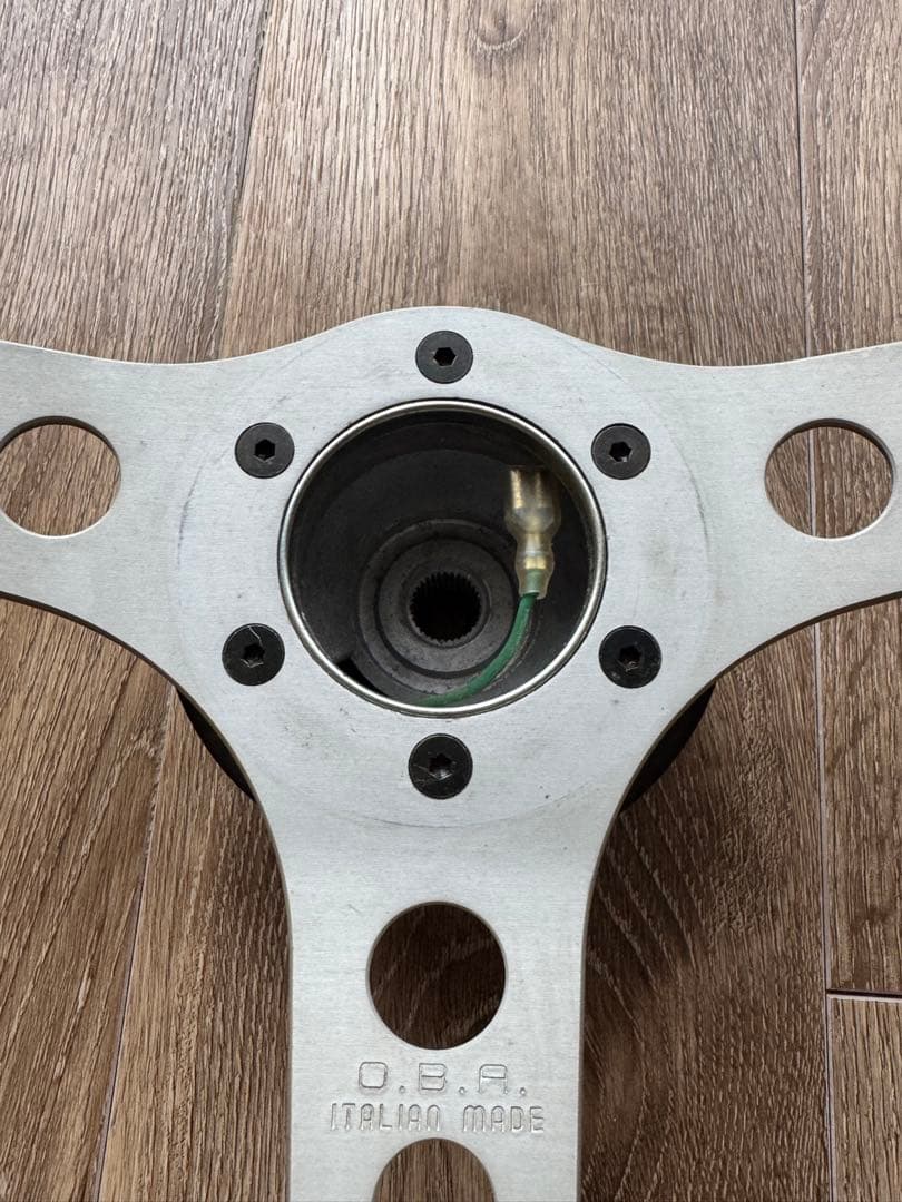 ✨昭和レトロOBA製ウッドハンドル⛽️トヨタ純正付