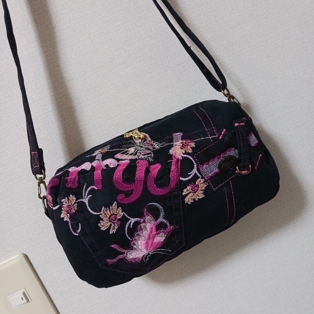 まっちゃん②③リメイクデニムショルダーバッグ