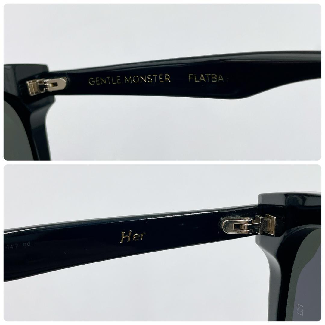 美品 Gentle Monster Her サングラス ブラックm626
