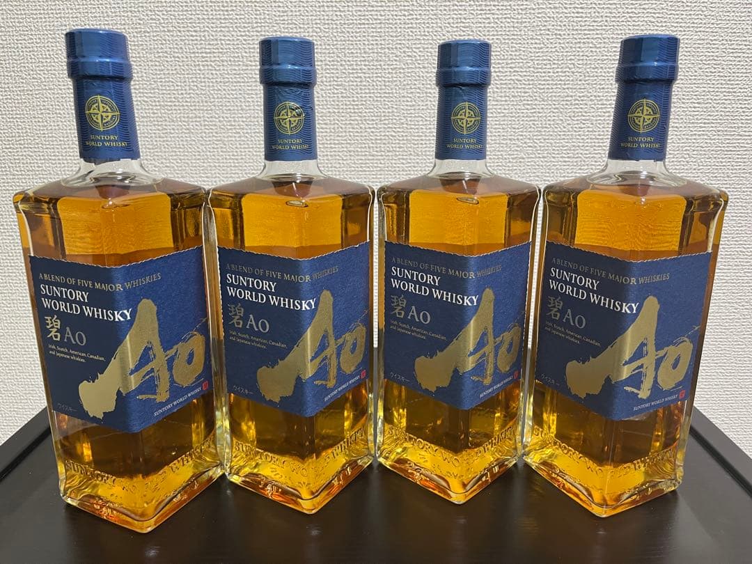 SUNTORY WORLD WHISKY 碧AO 4本セット
