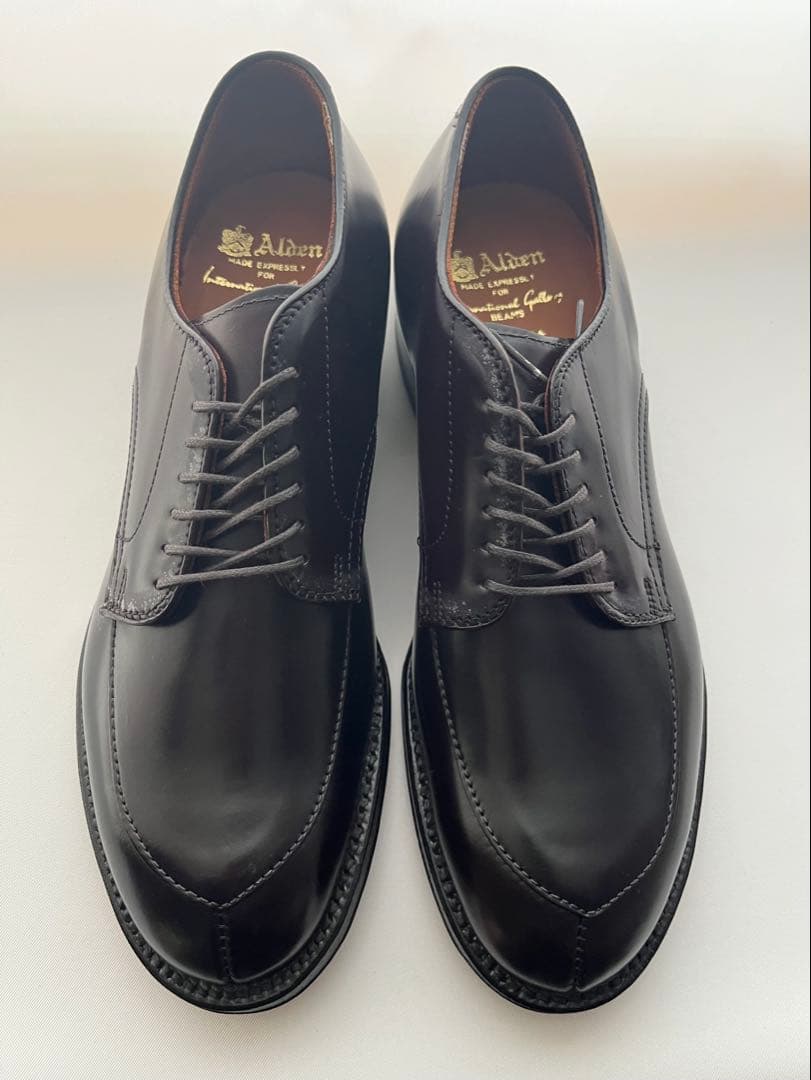 新品未使用 Alden 54322 BEAMS別注 Uチップ 7.5D正規店購入