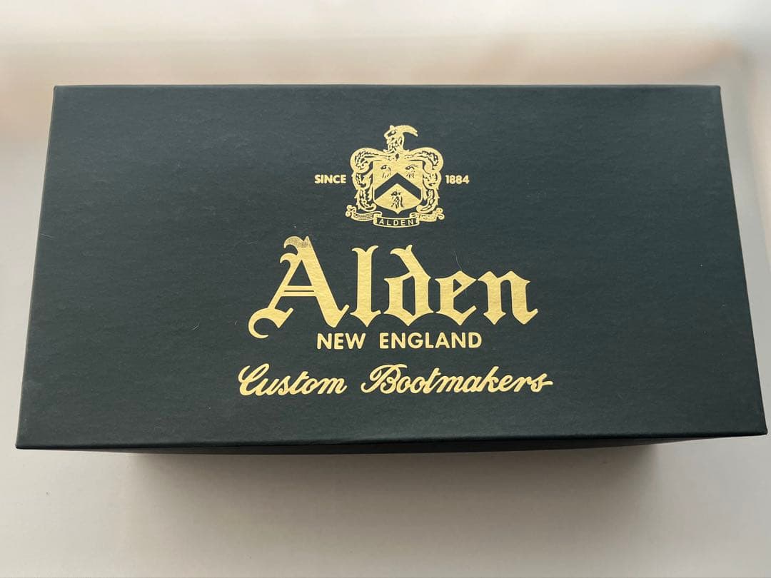 新品未使用 Alden 54322 BEAMS別注 Uチップ 7.5D正規店購入