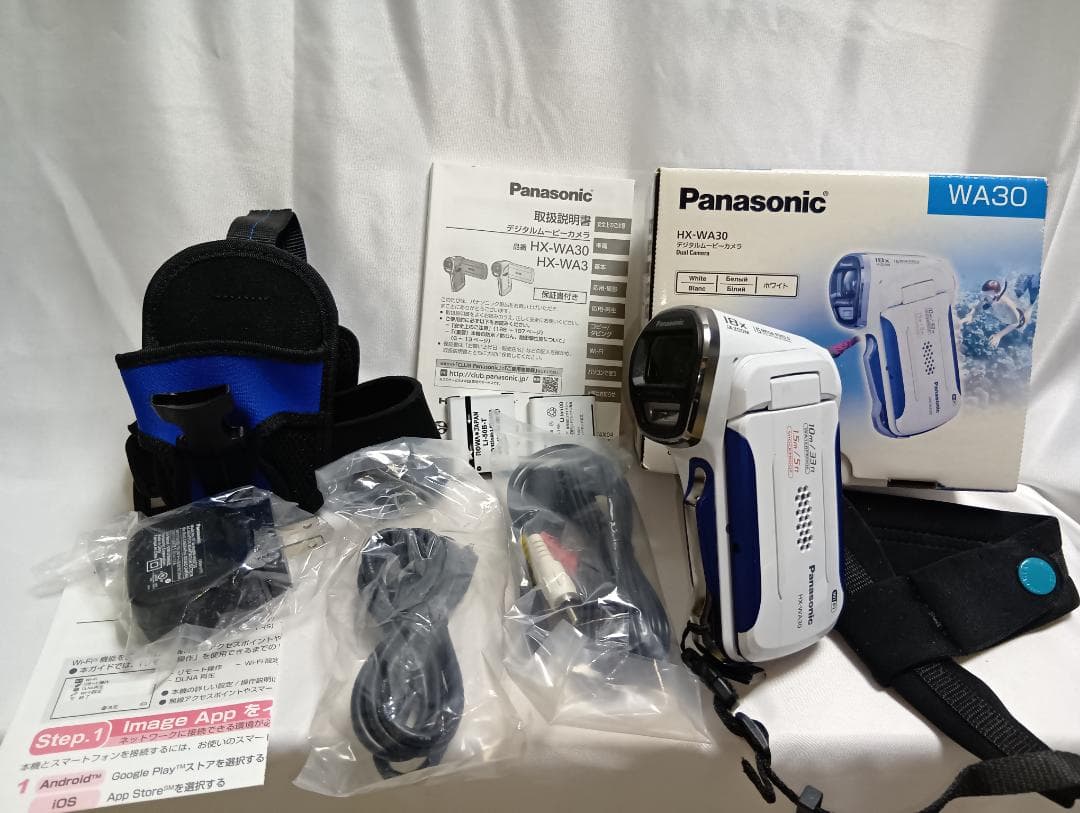 【動作確認済み】Panasonic デジタルムービーカメラ　HX-WA30 ＋α