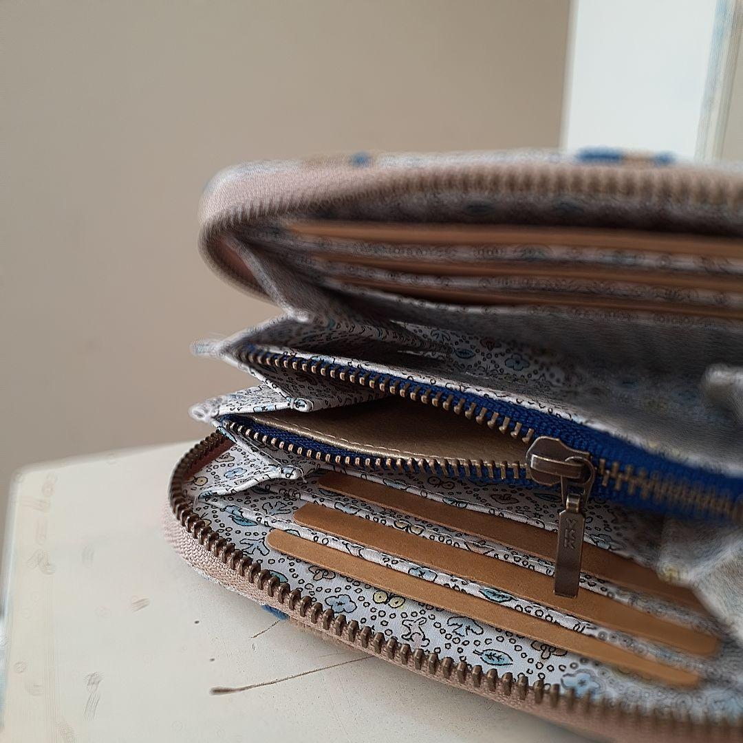 【new❤︎一般販売】⚮̈ ミナペルホネン thoroughbred◆ハーフ財布