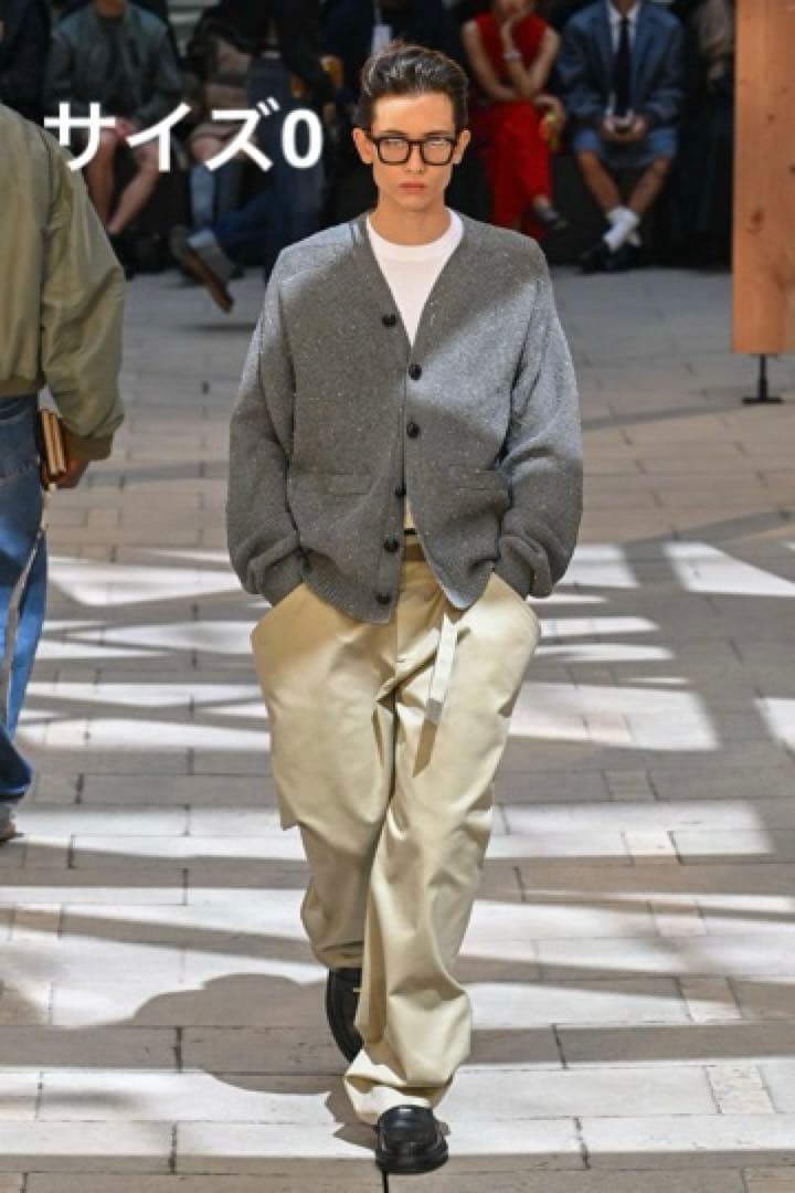 【未使用】sacai 25ss cotton chino パンツ 0 ※訳あり