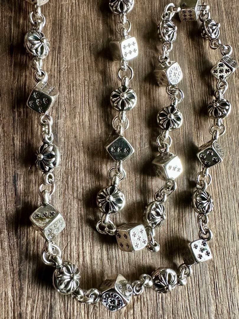 ウォレットチェーン ダブルクリップ　165グラム