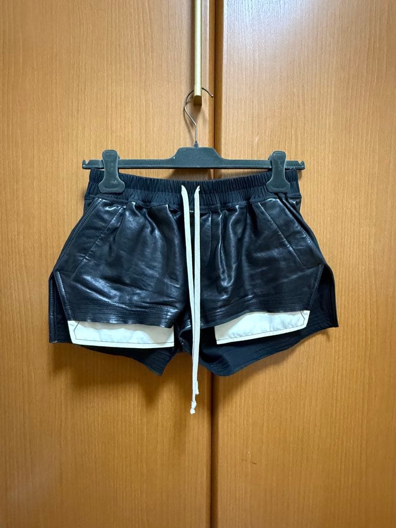 rickowensレディースレザーパンツ