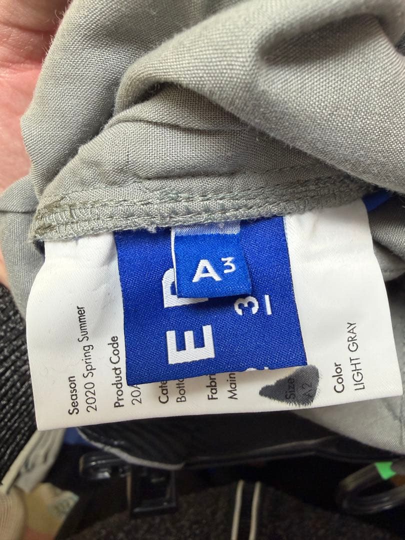 adererror パンツ　2020SS