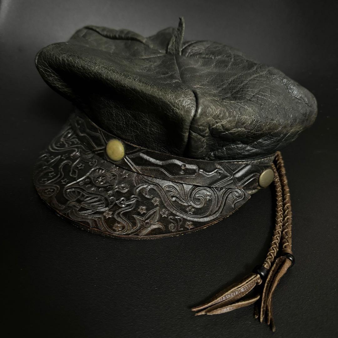 サウスパラディソレザー ポリスハット サイケ キノコ