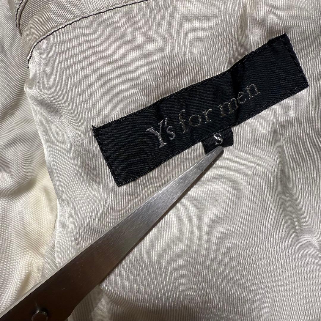 Y’s for men パイピング テーラードジャケット セットアップ