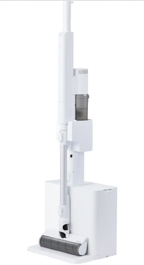 コードレス掃除機 サイクロン式 自動ゴミ収集 置くだけ充電 自走式 軽量